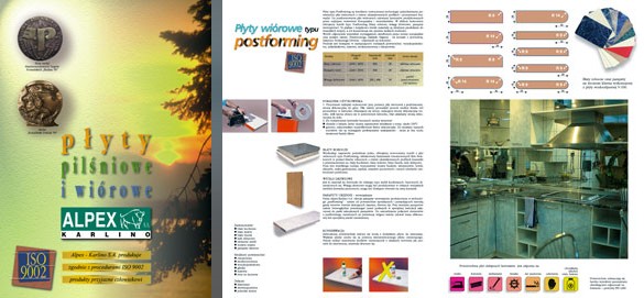 Alpex - opracowanie graficzne i druk katalogu pyt