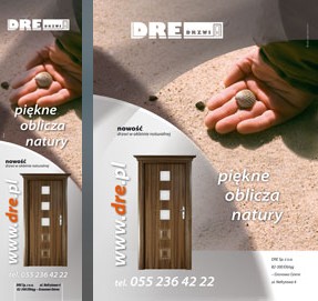 DRE - projekt graficzny reklamy prasowej